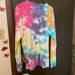 vans tie dyed shirt